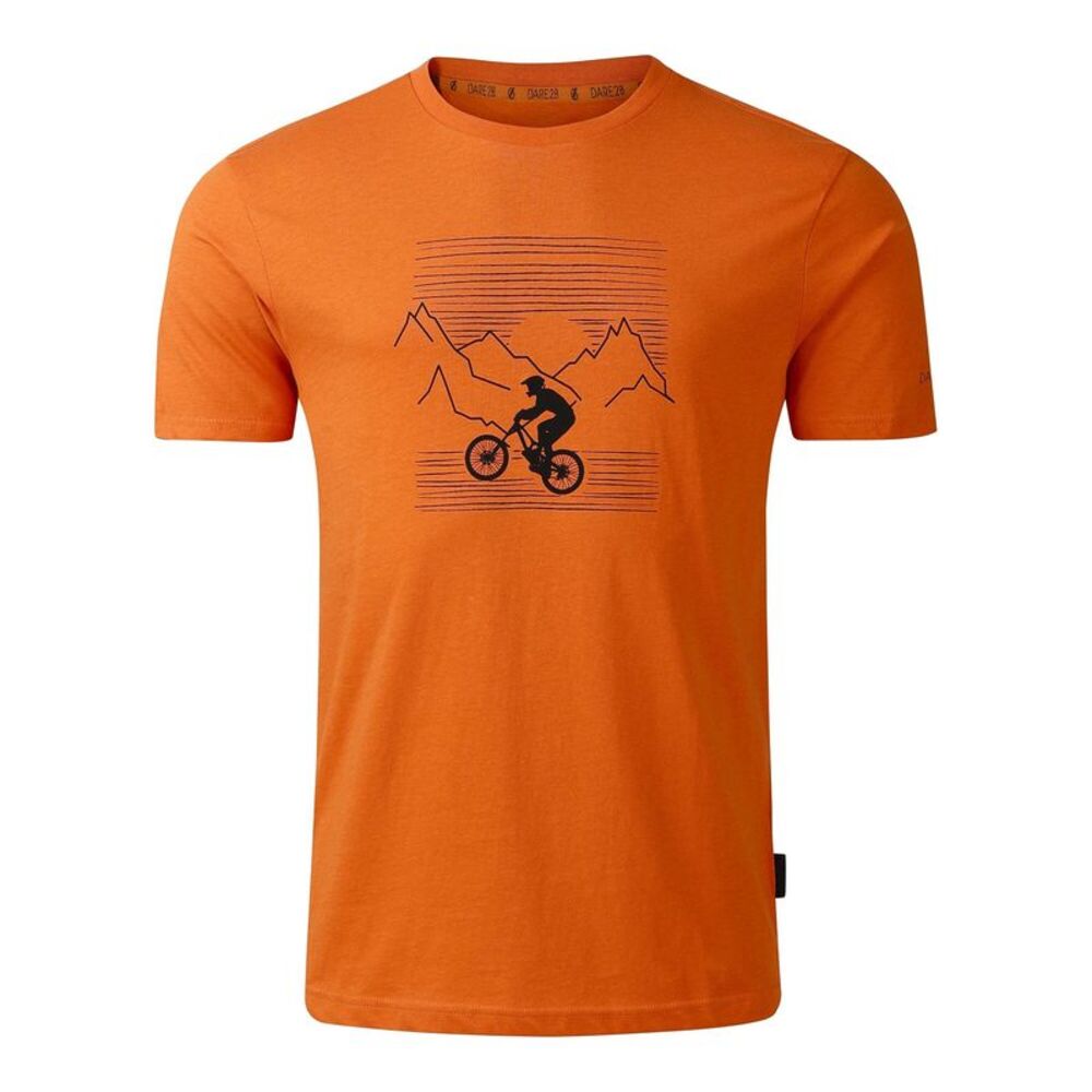 Dare 2B Mens Movement III Mountain Bike T-Shirt / Burnt Orange